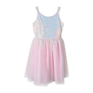 Lilt Little & Big Girls Sleeveless Fit + Flare Dress